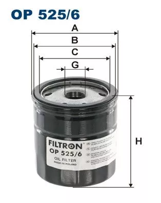 Oil Filter FILTRON OP 525/6)