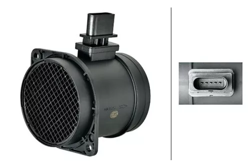Luchtmassastroomsensor HELLA 8ET 358 166-551)