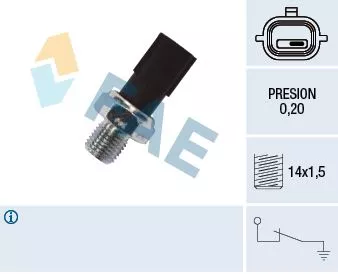 Oil Pressure Switch FAE 12702)