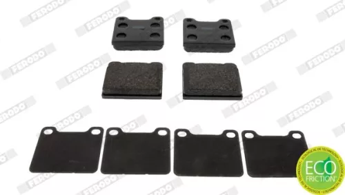 Brake Pad Set, disc brake FERODO FDB704)