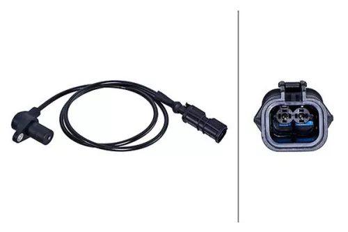 Sensor, krukaspuls HELLA 6PU 009 169-181)