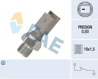 Oil Pressure Switch FAE 12640)