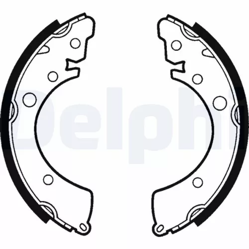 Brake Shoe Set DELPHI LS1417)