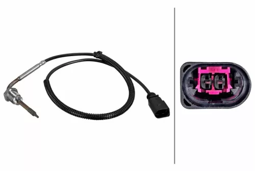 Sensor, uitlaatgastemperatuur HELLA 6PT 010 376-801)