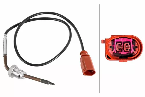 Sensor, uitlaatgastemperatuur HELLA 6PT 010 376-861)