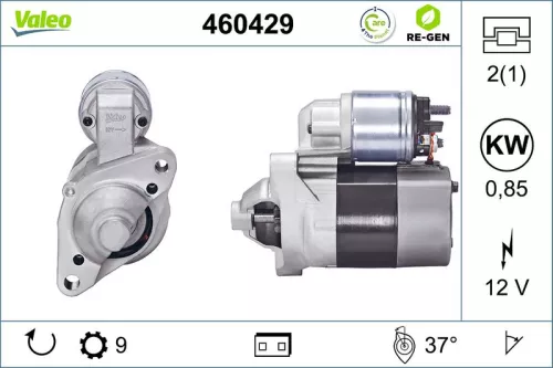 Starter VALEO 460429)