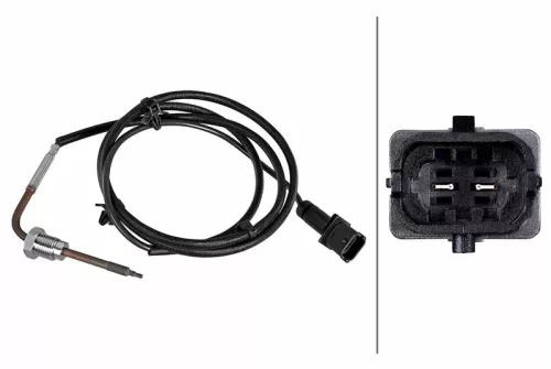 Sensor, uitlaatgastemperatuur HELLA 6PT 010 376-651)