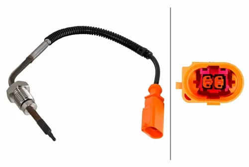 Sensor, uitlaatgastemperatuur HELLA 6PT 010 376-681)