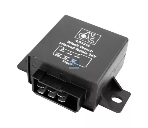 Relay, wipe/wash interval DT Spare Parts 4.63316)