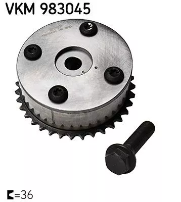 Nokkenasversteller SKF VKM 983045)