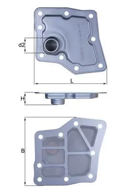 Fuel Filter KNECHT KL 1193D)