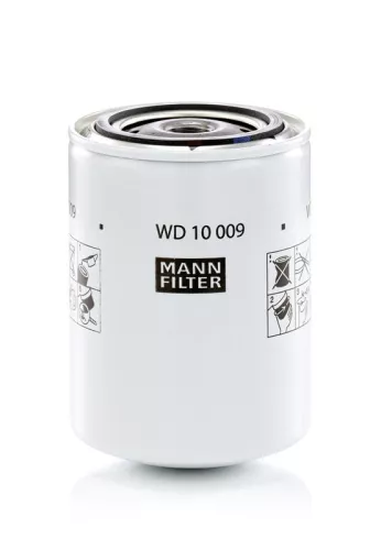 Filter, operating hydraulics MANN-FILTER WD 10 009)