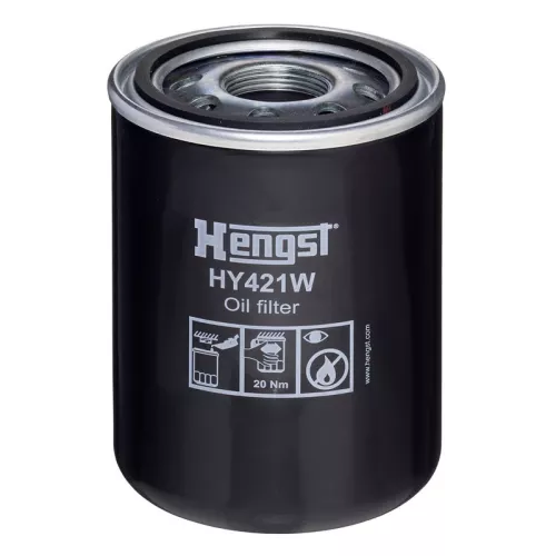 Filter, operating hydraulics HENGST FILTER HY421W)
