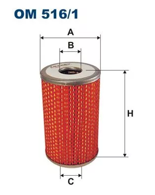 Oil Filter FILTRON OM 516/1)