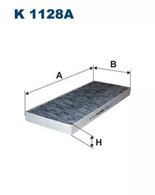 Filter, cabin air FILTRON K 1128A)