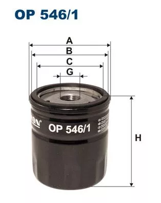 Oil Filter FILTRON OP 546/1)