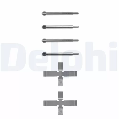Accessoirekit, schijfremblokken DELPHI LX0039)