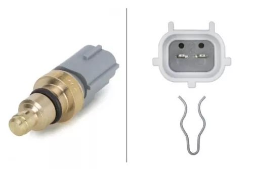 Sensor, coolant temperature HELLA 6PT 009 309-571)