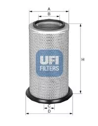 Luchtfilter UFI 27.454.00)