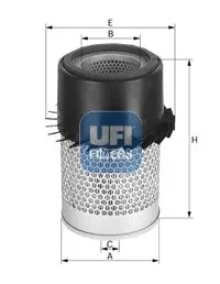 Luchtfilter UFI 27.456.00)
