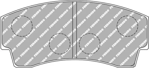 Remblokkenset, schijfrem FERODO RACING FRP219R)
