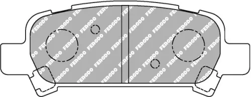 Remblokkenset, schijfrem FERODO RACING FCP1333H)