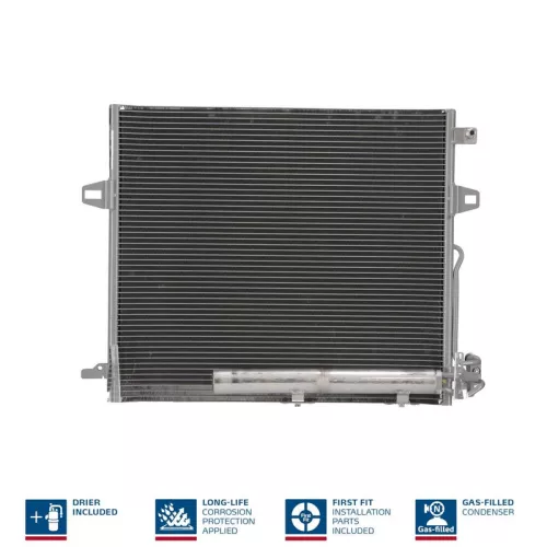 Condensor, airconditioning NISSENS 94897)