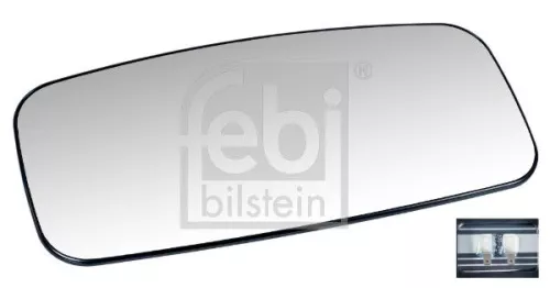 Spiegelglas, buitenspiegel FEBI BILSTEIN 107939)
