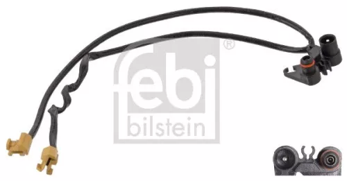 Waarschuwing: contact, slijtage van de remblokken FEBI BILSTEIN 106200)