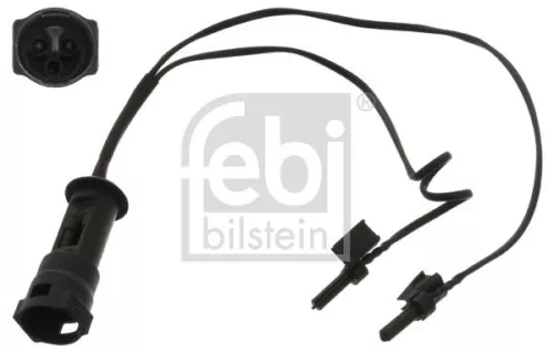 Waarschuwing: contact, slijtage van de remblokken FEBI BILSTEIN 15134)