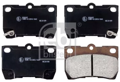 Brake Pad Set, disc brake FEBI BILSTEIN 170295)