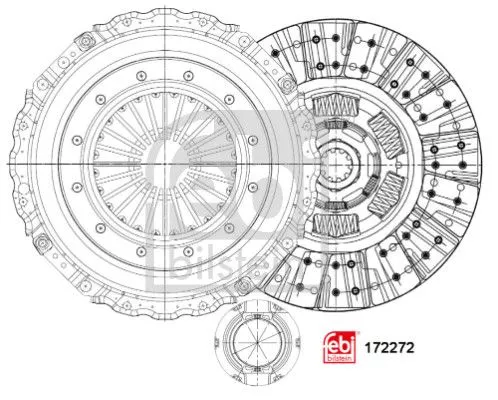 Clutch Kit FEBI BILSTEIN 172272)