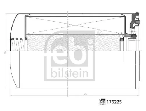 Fuel Filter FEBI BILSTEIN 176225)