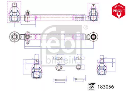 Middelste stangconstructie  183056)