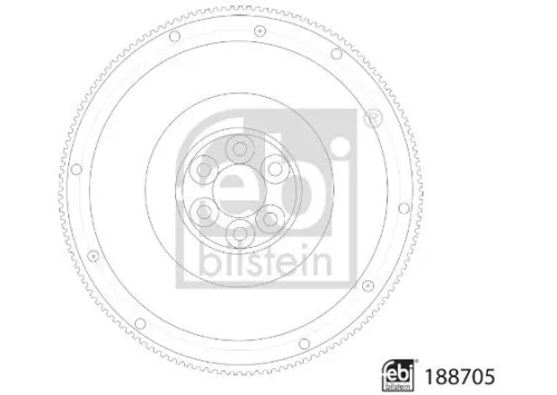 Vliegwiel FEBI BILSTEIN 188705)