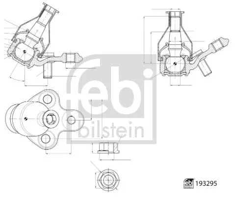 Ball Joint FEBI BILSTEIN 193295)