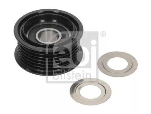 Ombuigings-/geleidingspoelie, V-geribbelde riem FEBI BILSTEIN 195021)