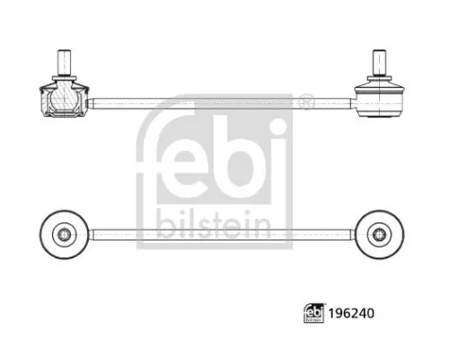 Verbindingsstang, stabilisatorstang MAXGEAR 196240)