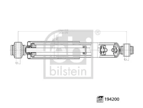 Schokdemper FEBI BILSTEIN 194200)