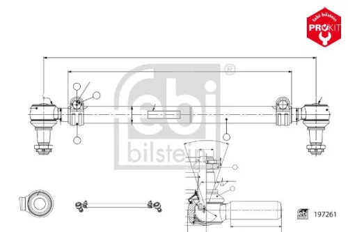 Spoorstang FEBI BILSTEIN 197261)