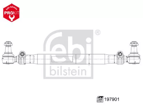 Spoorstang FEBI BILSTEIN 197901)