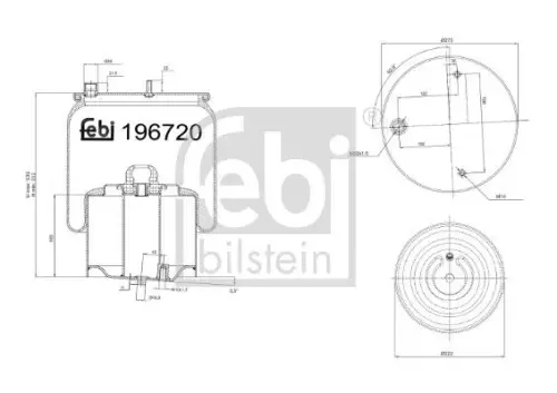 Balg, luchtvering FEBI BILSTEIN 196720)