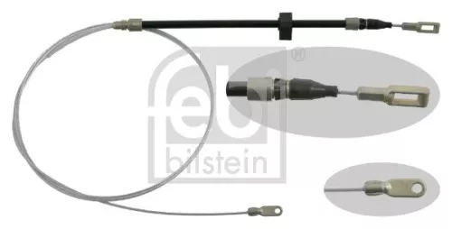 Kabeltrek, parkeerrem FEBI BILSTEIN 27974)