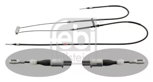 Cable Pull, parking brake FEBI BILSTEIN 29305)