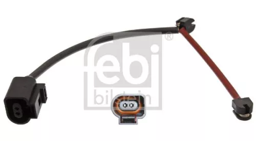 Waarschuwing: contact, slijtage van de remblokken FEBI BILSTEIN 44352)