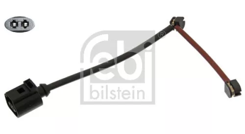 Waarschuwing: contact, slijtage van de remblokken FEBI BILSTEIN 44549)
