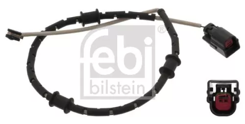 Waarschuwing: contact, slijtage van de remblokken FEBI BILSTEIN 47375)