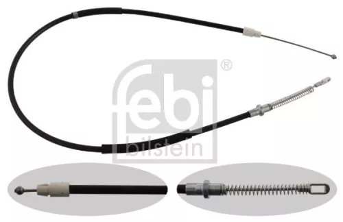 Cable Pull, parking brake FEBI BILSTEIN 37273)