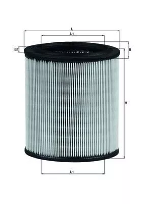 Air Filter KNECHT LX 715)