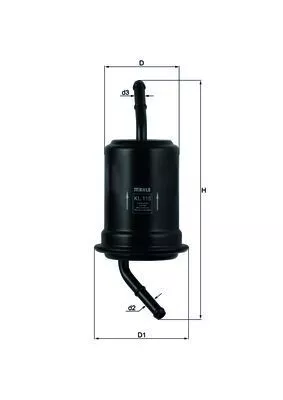Fuel Filter KNECHT KL 115)